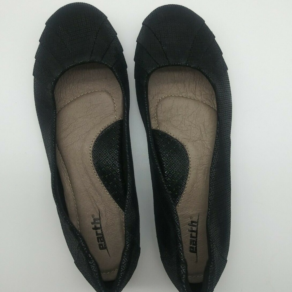 Earth Bellwether Slip On Ballet Flats 8 B Casual